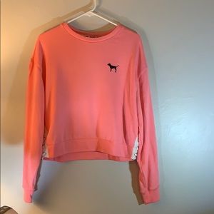 PINK Victoria's Secret Coral Sweatshirt